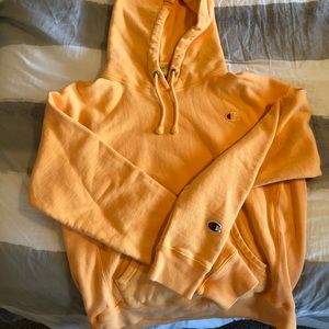Champion Hoodie-Bright Orange